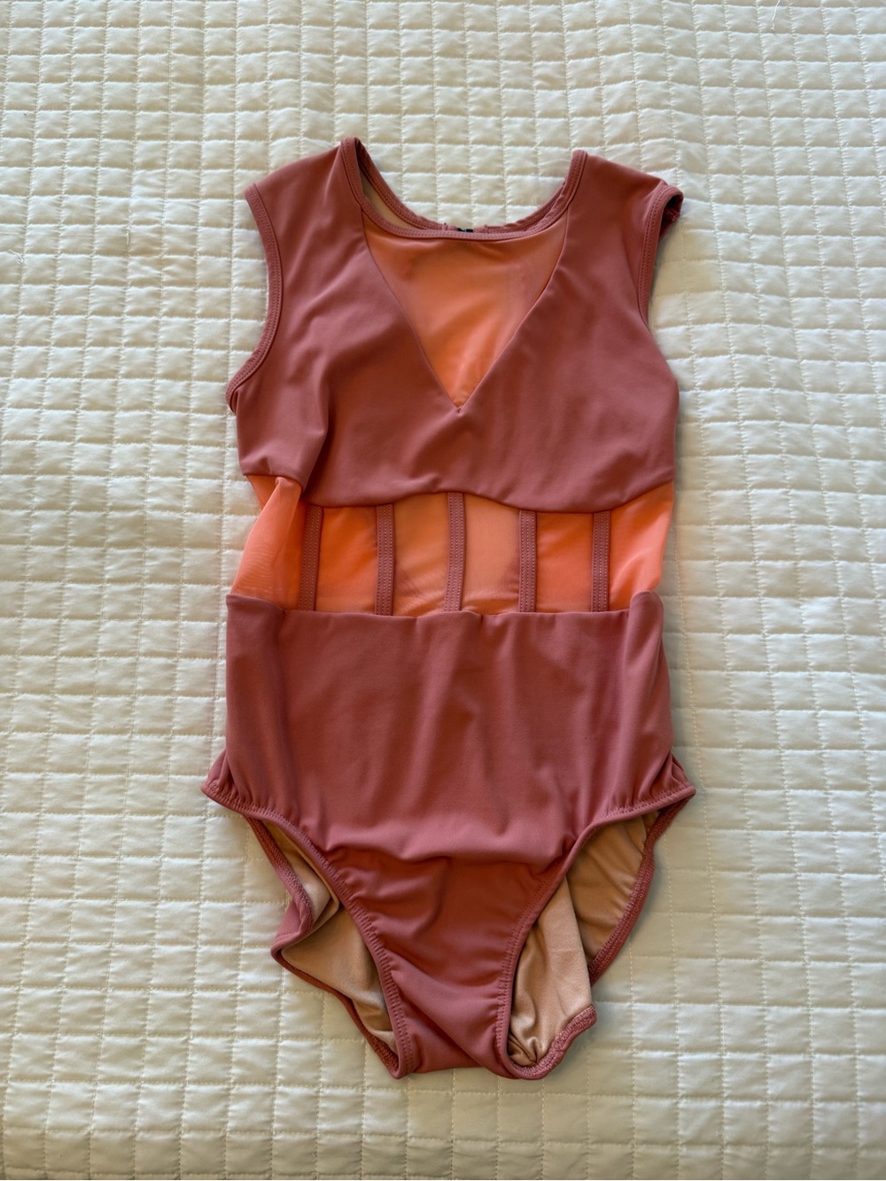 Girls Mauve Dance Leotard